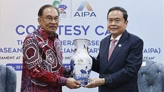Vietnamese NA Chairman meets with Malaysian PM in Kuala Lumpur